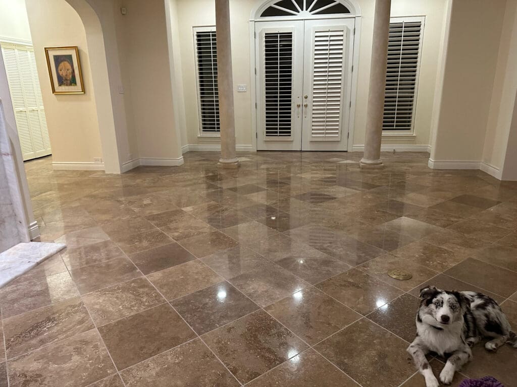Travertine Floor Cleaning & Sealing in Austin, TX – Restore Your Floors’ Natural Beauty - Santa Fe Floor Care