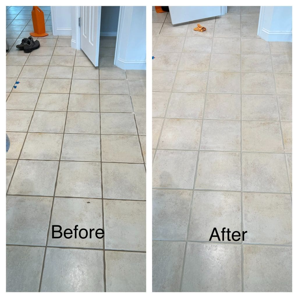 The Benefits of Color Sealing Your Grout Lines - Santa Fe Floor Care