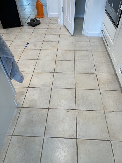 Color Sealing Grout Lines