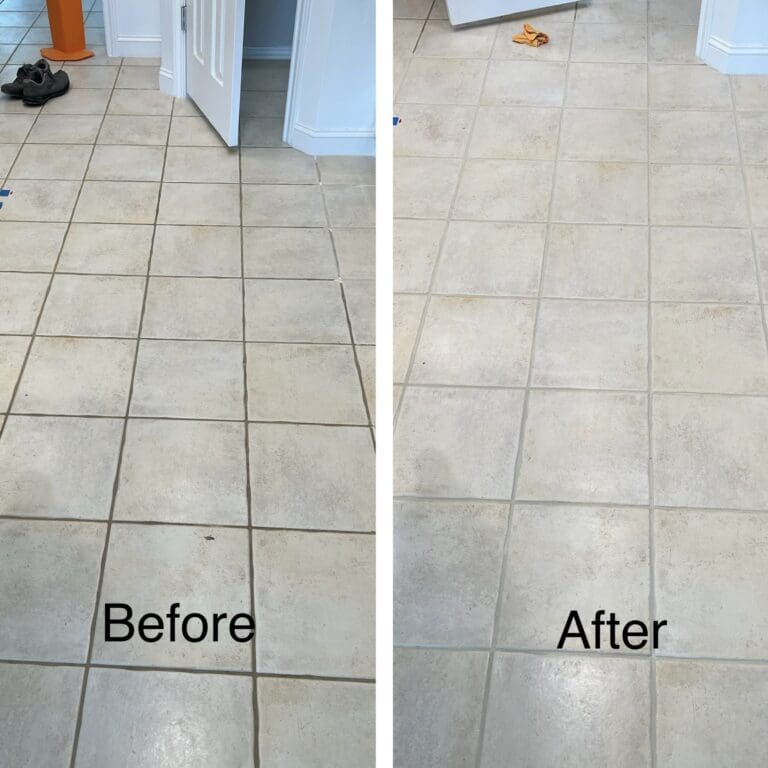 Grout Cleaning and Color Sealing: Austin, TX - Santa Fe Floor Care