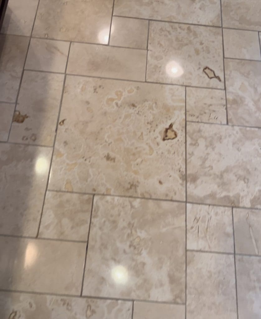 Travertine Polishing Specialist in Lake Way Texas - Santa Fe Floor Care