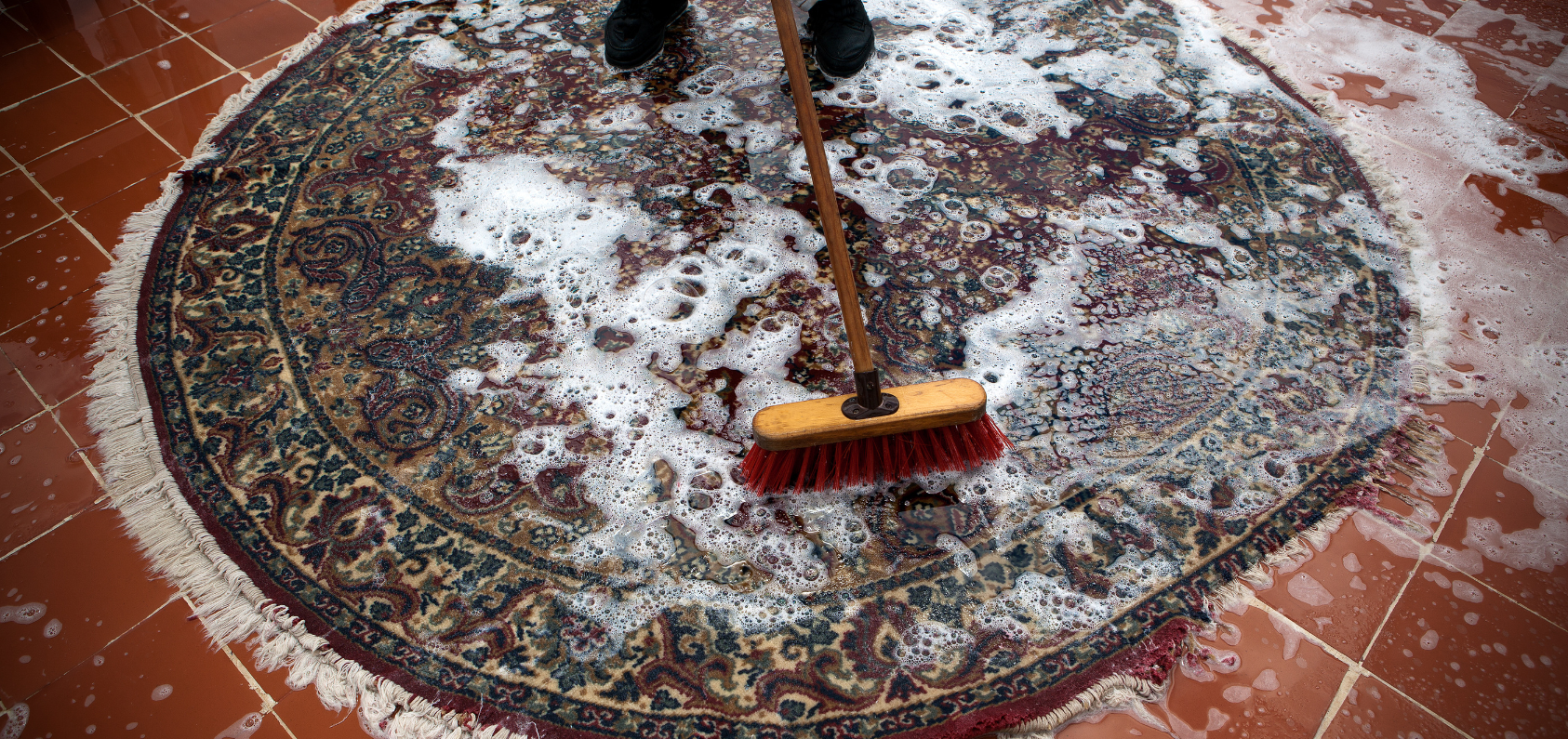 Oriental rug cleaning