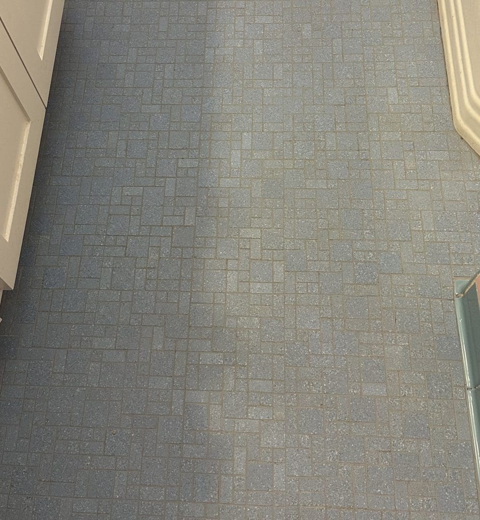 Transforming Old Tile with Grout Color Sealing in Austin TX - Santa Fe Floor Care