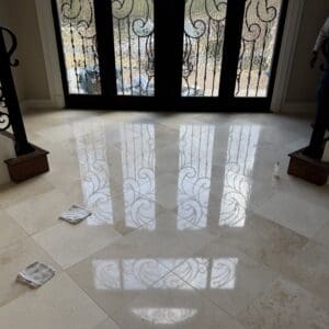 Stone Floor Cleaning and Polishing in Austin, Texas - Santa Fe Floor Care