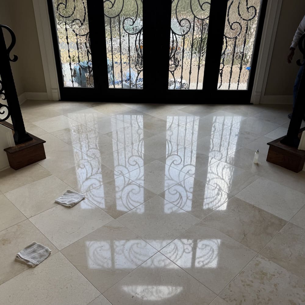 Stone Floor Cleaning and Polishing in Austin, Texas