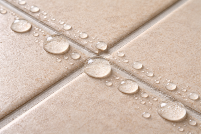 Sealed grout line Austin Texas Santa Fe Floor Cleaning and stone care